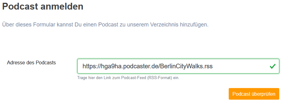 podcast.de Podcast anmelden podcast.de Podcast anmelden