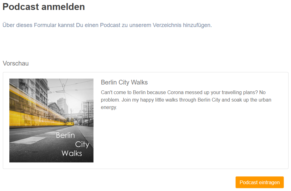 podcast.de Podcast anmelden podcast.de Podcast anmelden